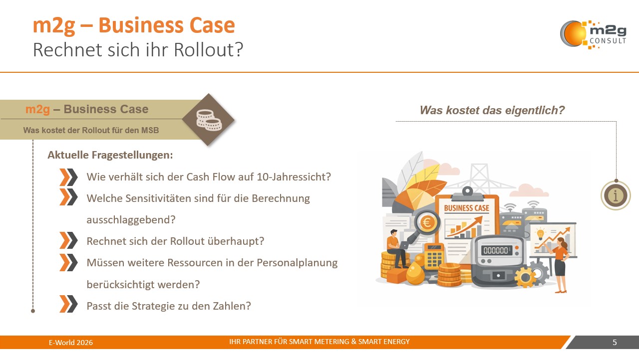 m2g - Business Case: Slide 1